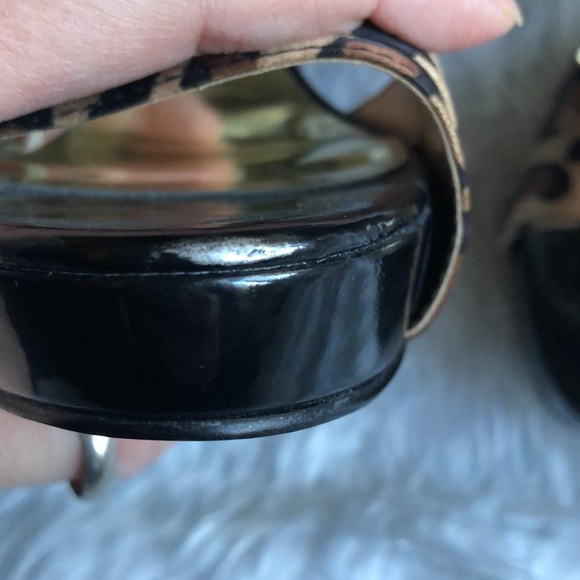 GUESS LEOPARD PRINT HEELS - Picture 5 of 6